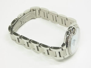 CARTIER Ballon Bleu 33 MM bezel diamond W4BB0028 Womens 186497711 hannari-shop