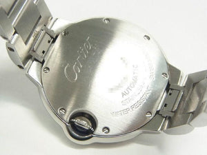 CARTIER Ballon Bleu 33 MM bezel diamond W4BB0028 Womens 186497711 hannari-shop
