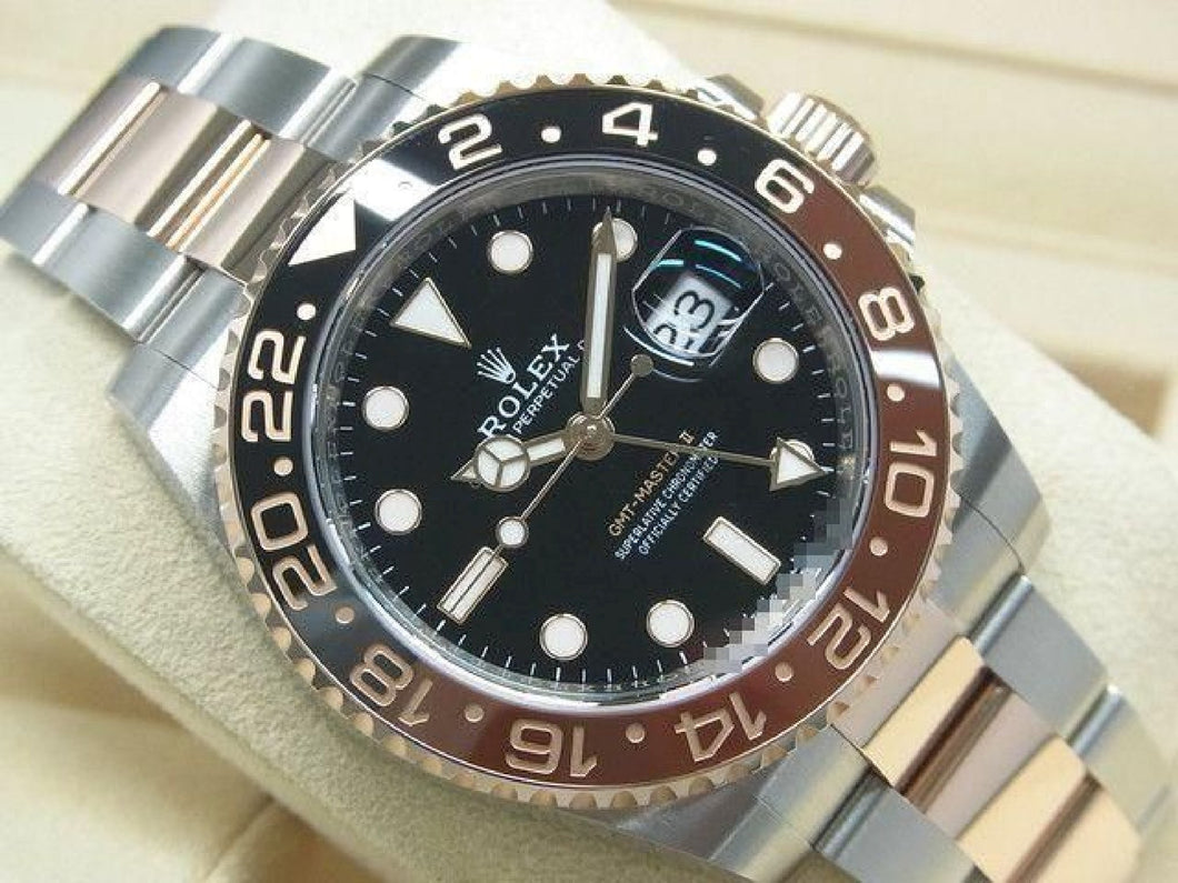ROLEX GMT MasterII SS x Everose Gold 126711CHNR '23 purchased Mens 186595724 hannari-shop