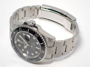 ROLEX Submariner date black 116610LN Genuine goods '18 Mens 186693801 hannari-shop