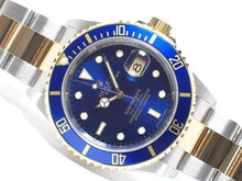 ROLEX Submariner date SS xYG combination blue 16613 M series '08 Mens 186705589 hannari-shop