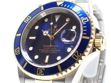 ROLEX Submariner date SS xYG combination blue 16613 M series '08 Mens 186705589 hannari-shop