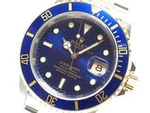 ROLEX Submariner date SS xYG combination blue 16613 M series '08 Mens 186705589 hannari-shop