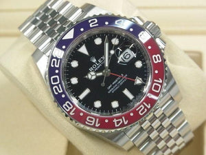 ROLEX GMT MasterII red blue bezel Jubilee Bracelet Specification 126710BLRO Mens 186728724 hannari-shop