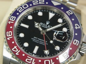 ROLEX GMT MasterII red blue bezel Jubilee Bracelet Specification 126710BLRO Mens 186728724 hannari-shop