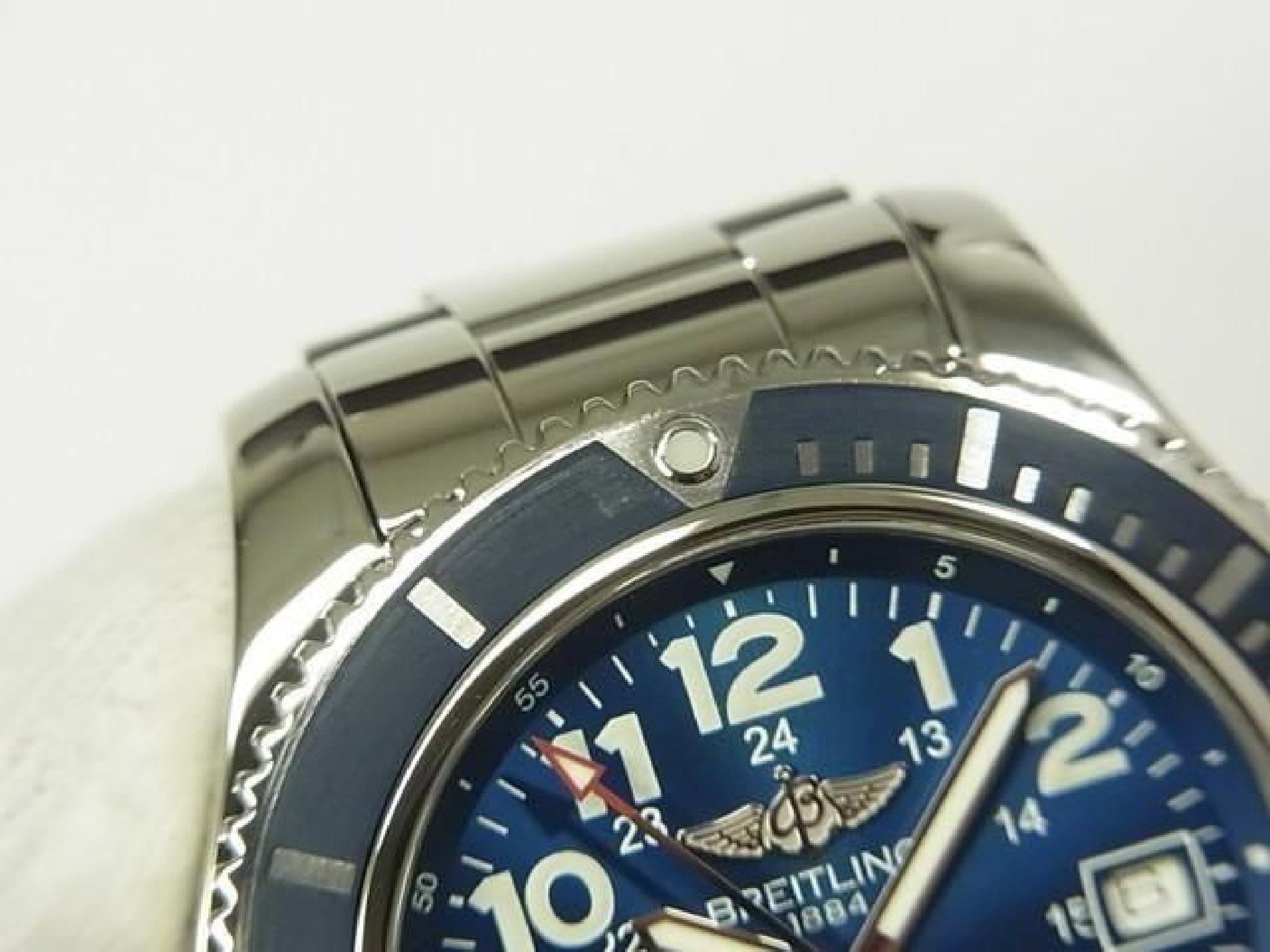 BREITLING SuperoceanII 42 blauwe armband specificatie Ref. A17365D1/C915 Heren 187036077 hannari-shop