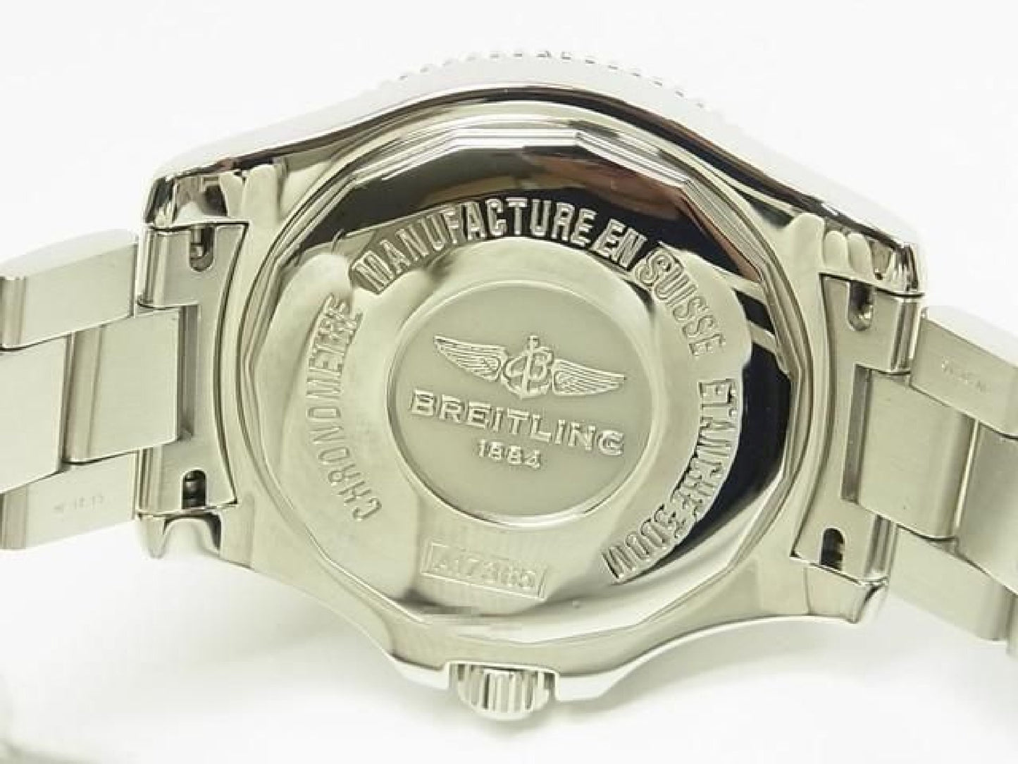 BREITLING SuperoceanII 42 blauwe armband specificatie Ref. A17365D1/C915 Heren 187036077 hannari-shop