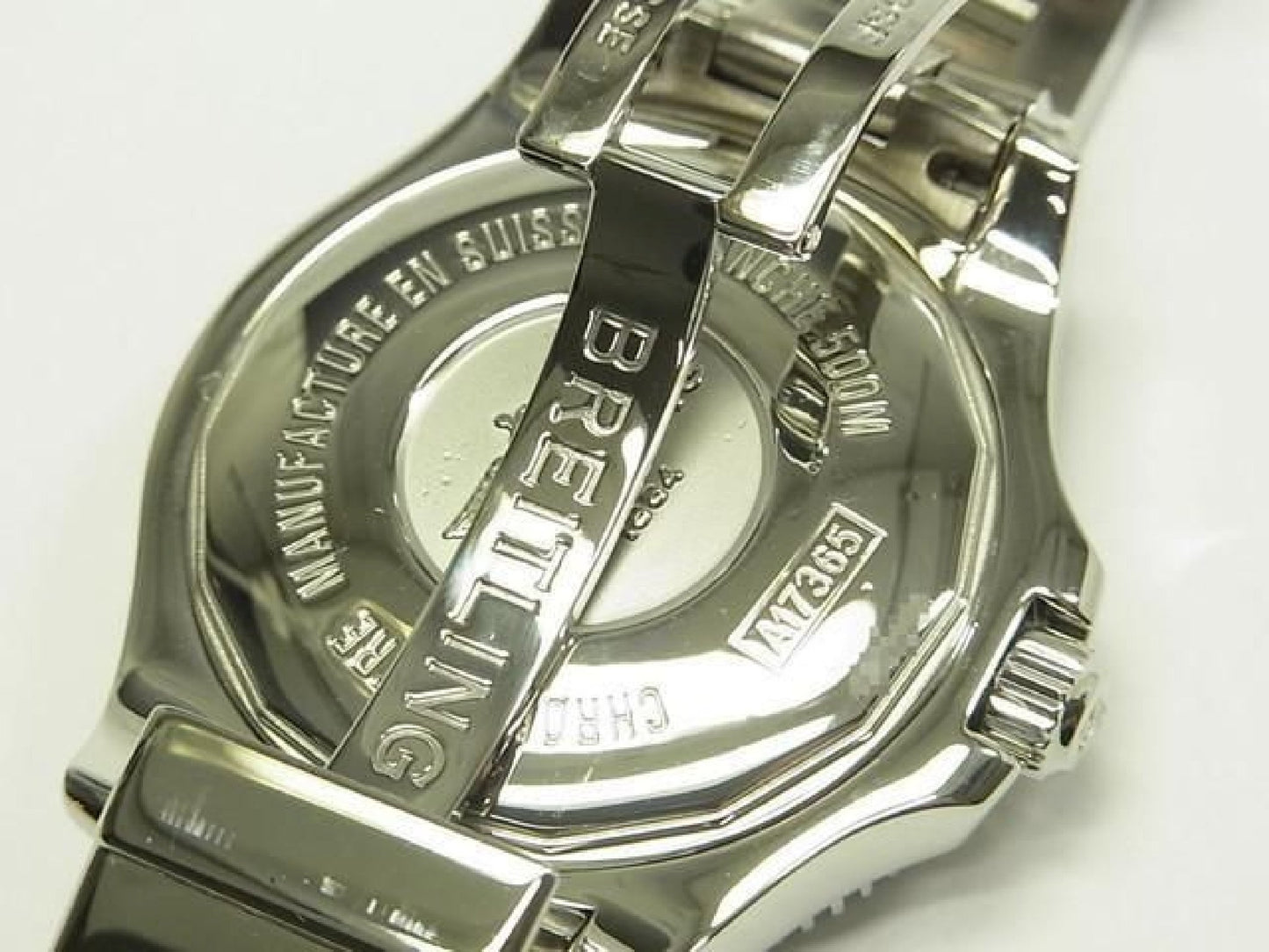 BREITLING SuperoceanII 42 blauwe armband specificatie Ref. A17365D1/C915 Heren 187036077 hannari-shop