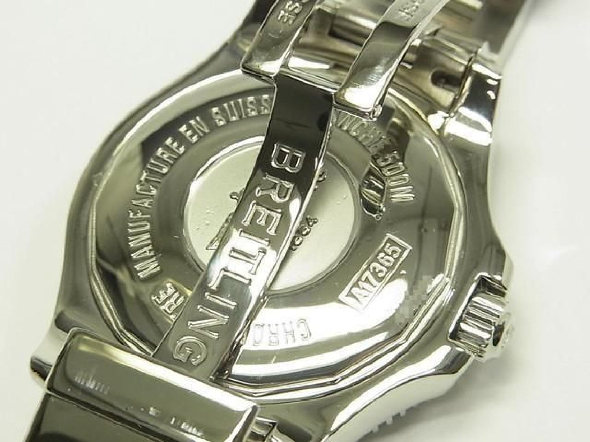 BREITLING SuperoceanII 42 blauwe armband specificatie Ref. A17365D1/C915 Heren 187036077 hannari-shop