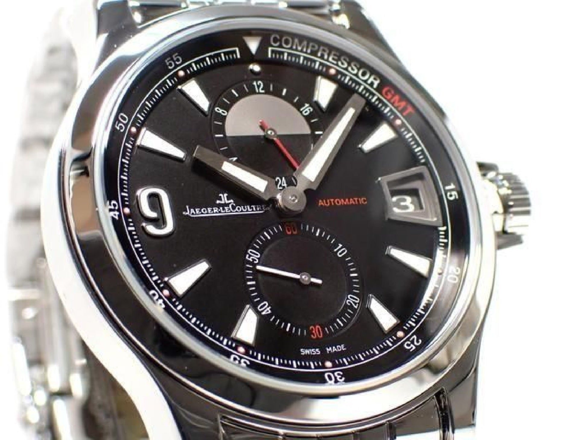 JAEGER LECOULTRE Master Compressor GMT Q1738171 '13 Homme 187949407 hannari-shop