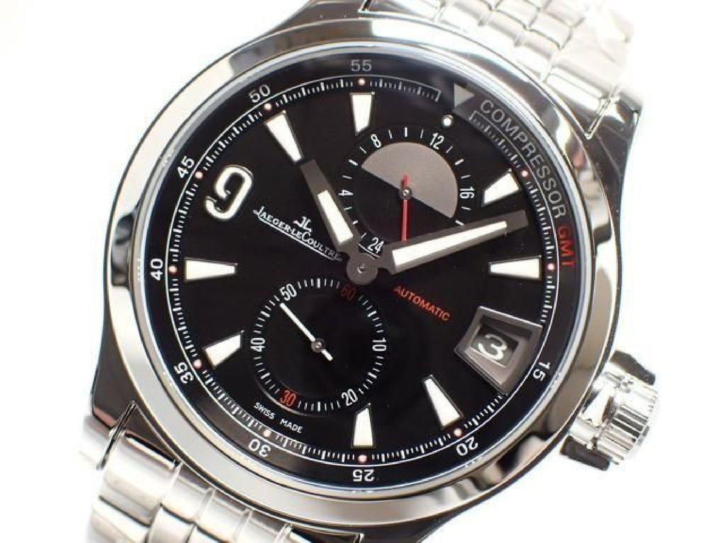 JAEGER LECOULTRE Master Compressor GMT Q1738171 '13 Homme 187949407 hannari-shop