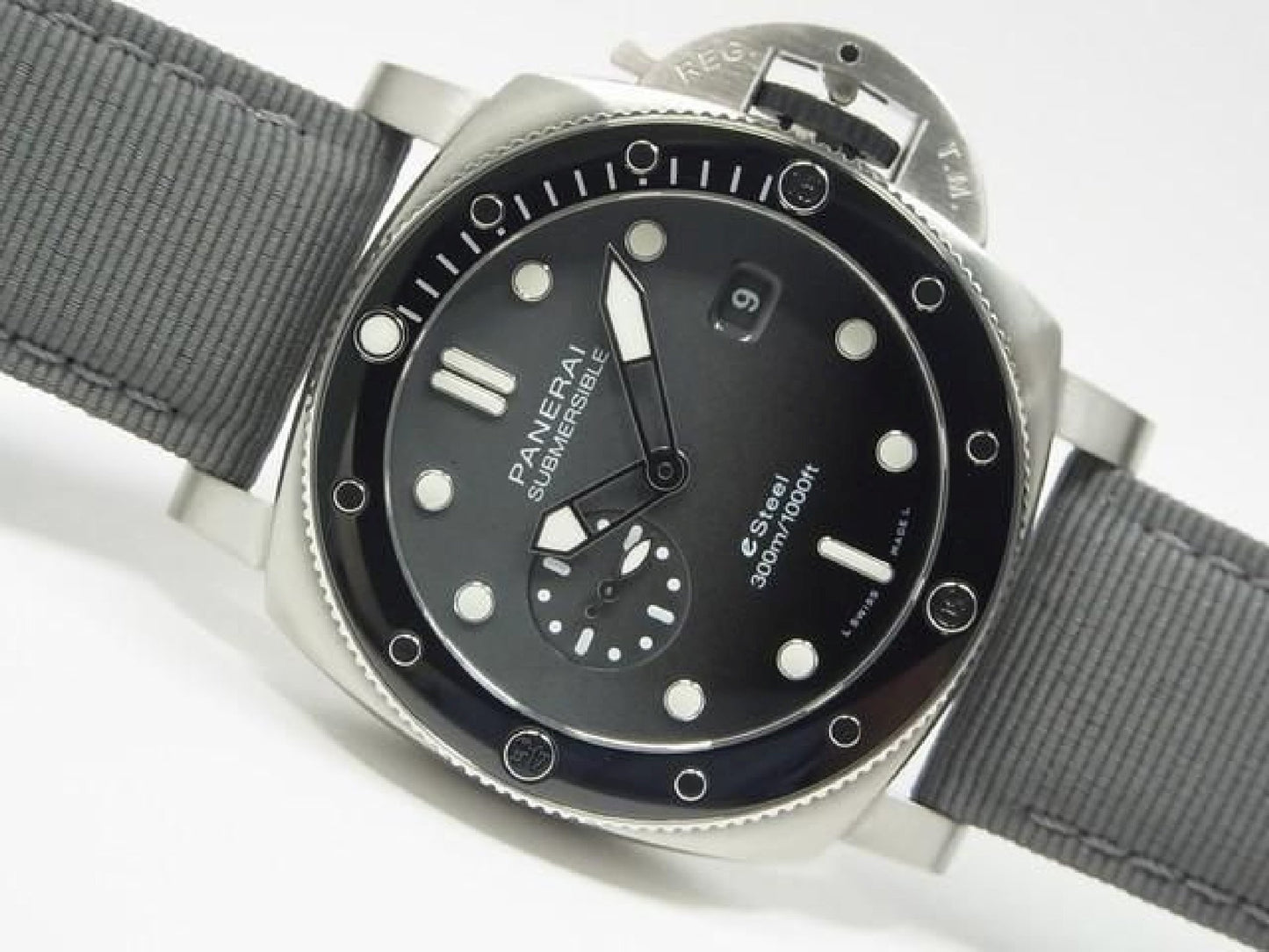 PANERAI Submersible Quaranta Quattro Grigio Roccia PAM01288 Uomo 188575372 hannari-shop