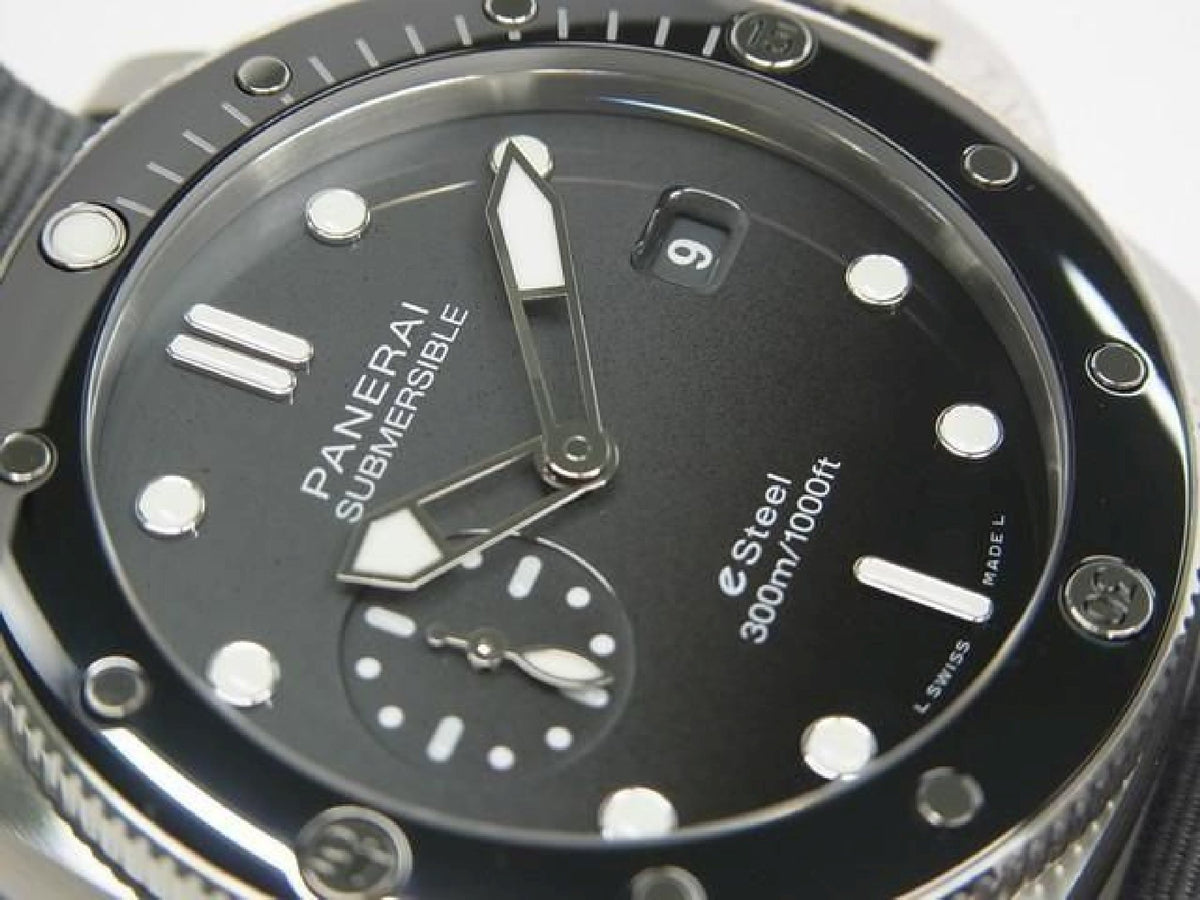 PANERAI Submersible Quaranta Quattro Grigio Roccia PAM01288 Uomo 188575372 hannari-shop