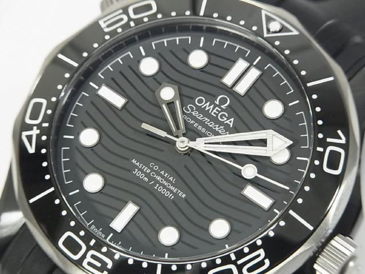 OMEGA SEA MASTER Divers300M Co-Axial Master Chronometer 43,5 MM sort keramisk herre 188693848 hannari-shop