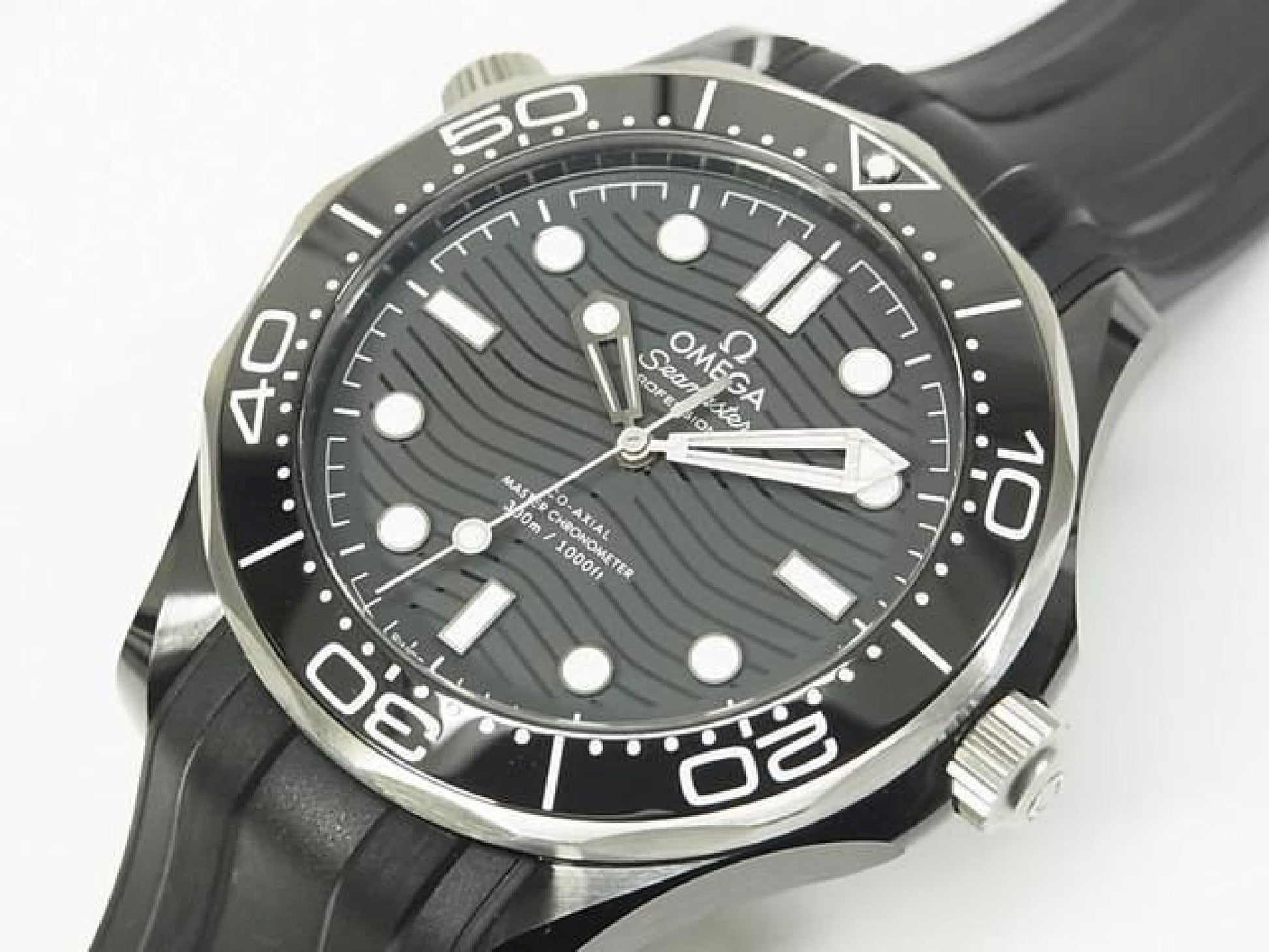 OMEGA SEA MASTER Divers300M Co-Axial Master Chronometer 43,5 MM sort keramisk herre 188693848 hannari-shop