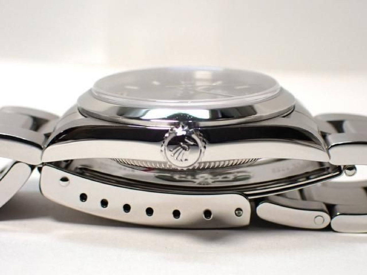 ROLEX Oyster PERPETUAL noir 3 6 9 67480 série U '98 Homme 189282561 hannari-shop