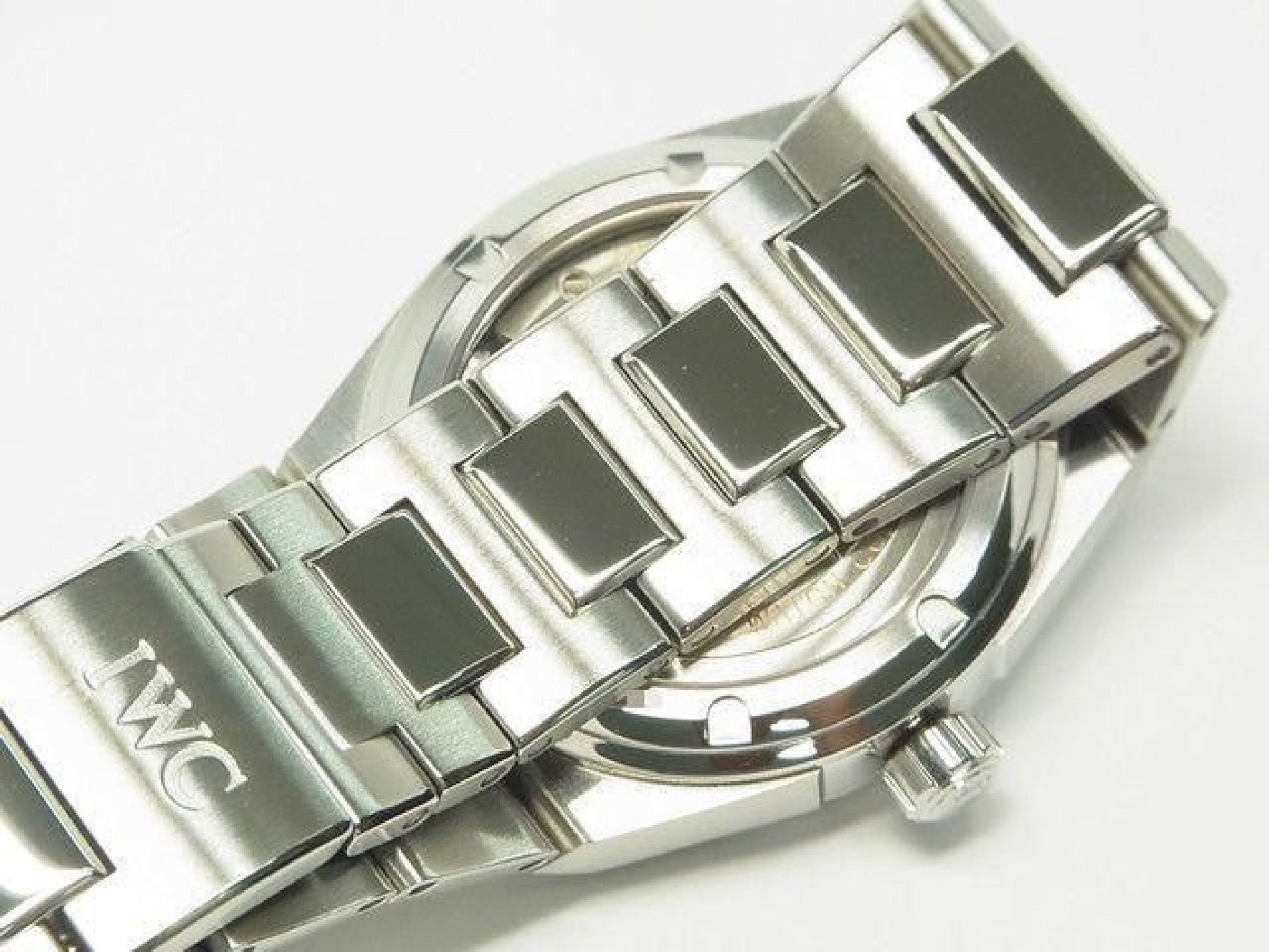 IWC Ingenieur Automatic 40 MM sølv IW322801 Safirglas bagkasse Herre 189299441 hannari-shop