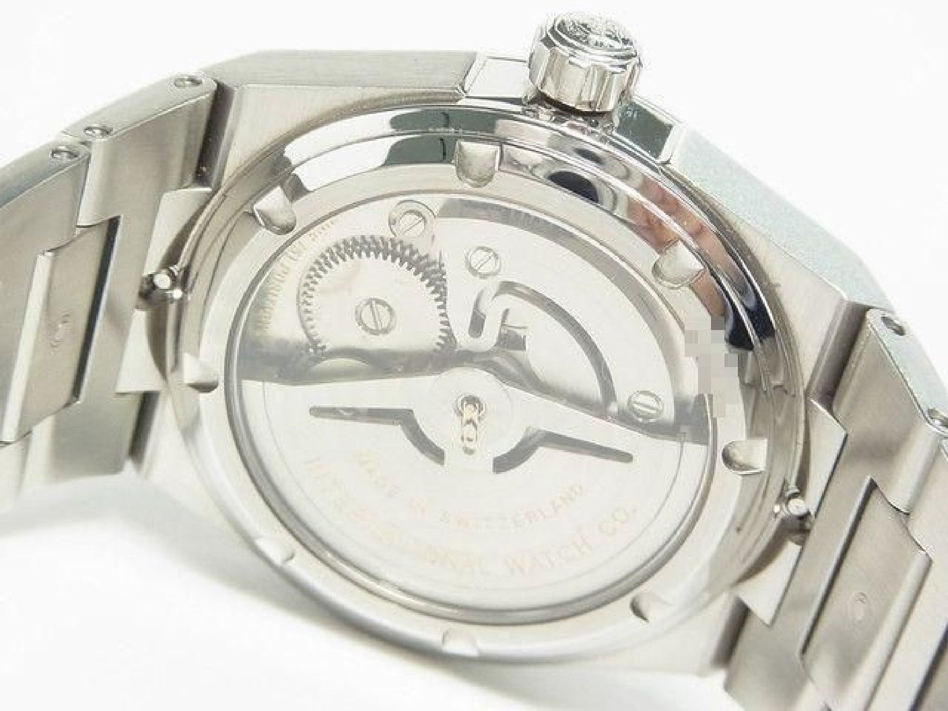 IWC Ingenieur Automatic 40 MM sølv IW322801 Safirglas bagkasse Herre 189299441 hannari-shop