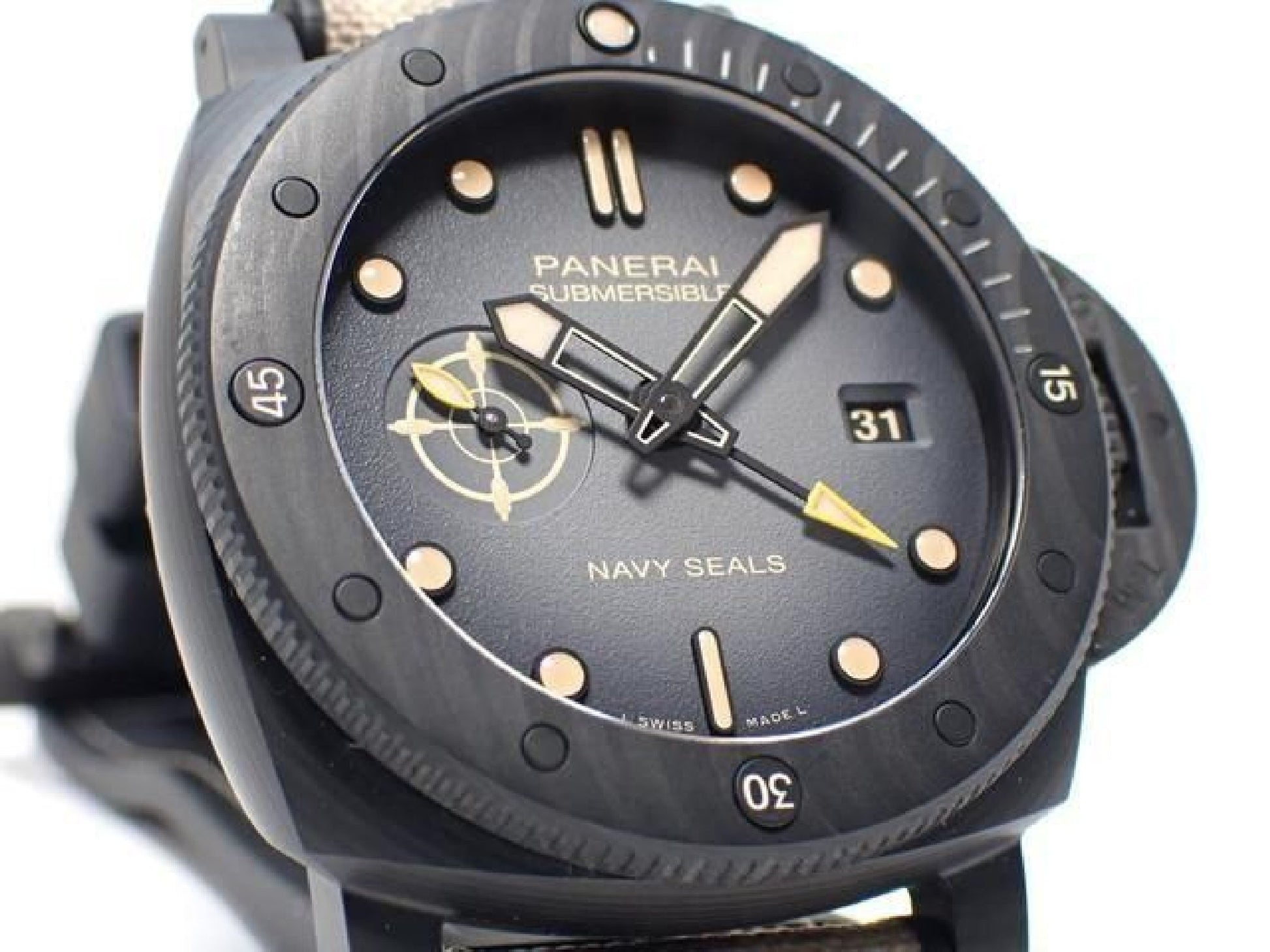 PANERAI Quaranta Quattro GMT Navy Seals Carbotech PAM01513 '25 Homme 189372849 hannari-shop