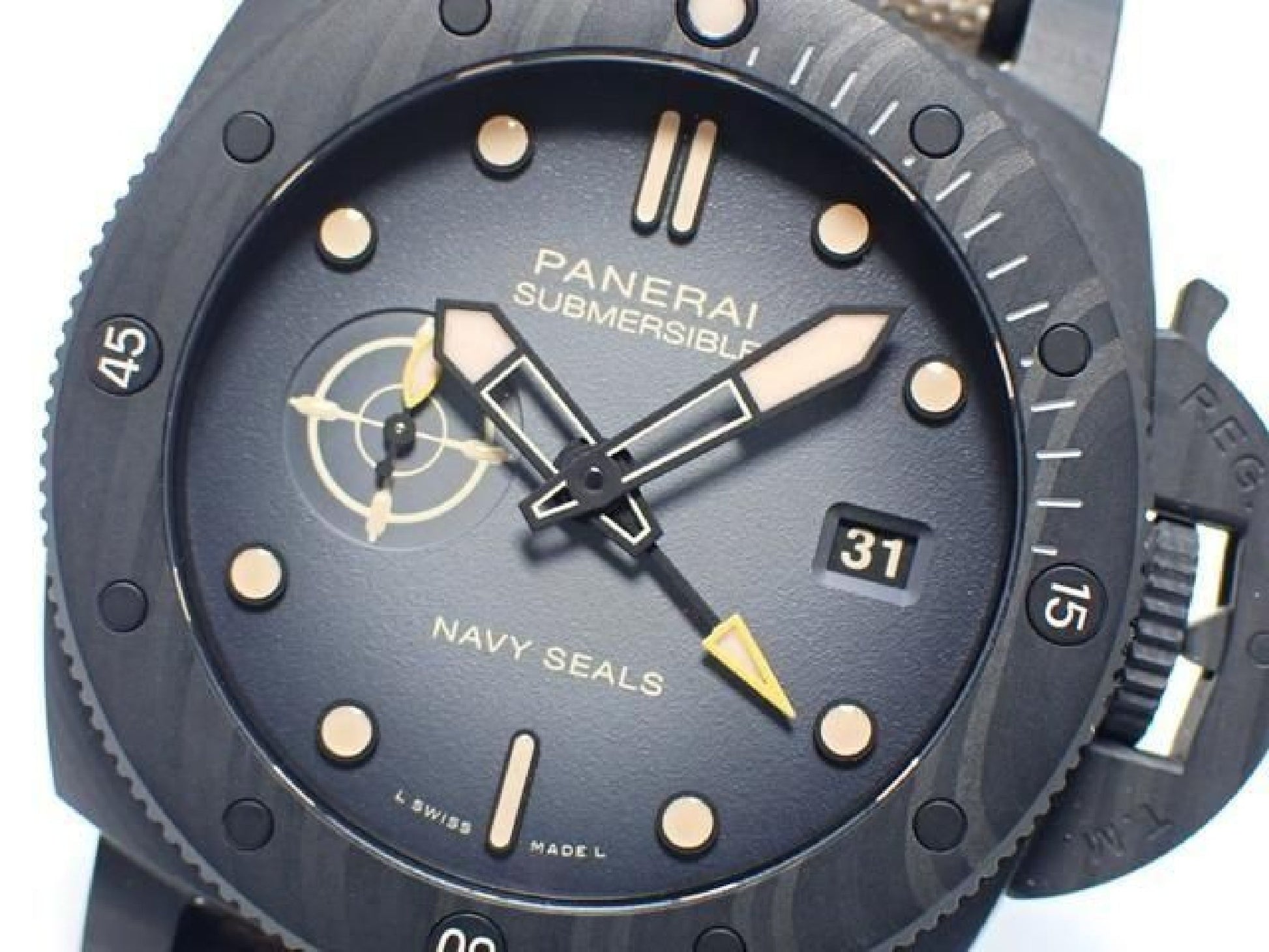 PANERAI Quaranta Quattro GMT Navy Seals Carbotech PAM01513 '25 Homme 189372849 hannari-shop