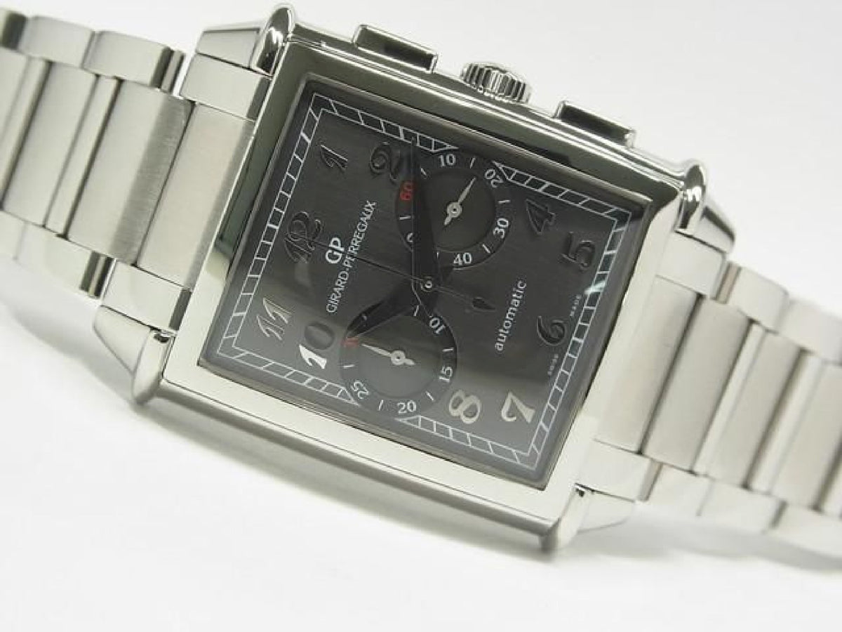 GIRARD PERREGAUX vintage1945 Chronograph XXL grå urskive herre 189797522 hannari-shop