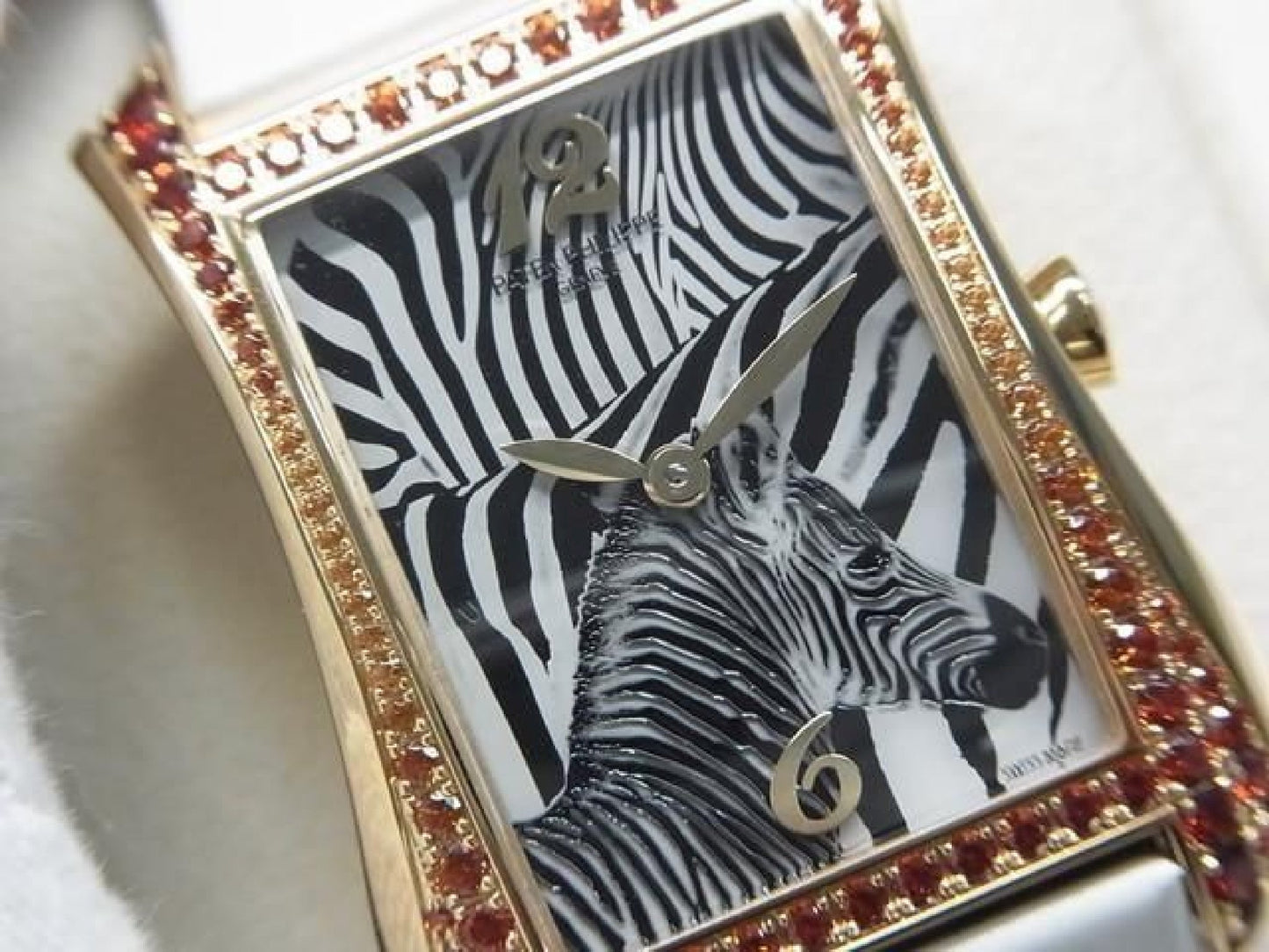 PATEK PHILIPPE Gondolo Serata 18KRG zebramotief 4962/200R-010 heren 190732018 hannari-shop