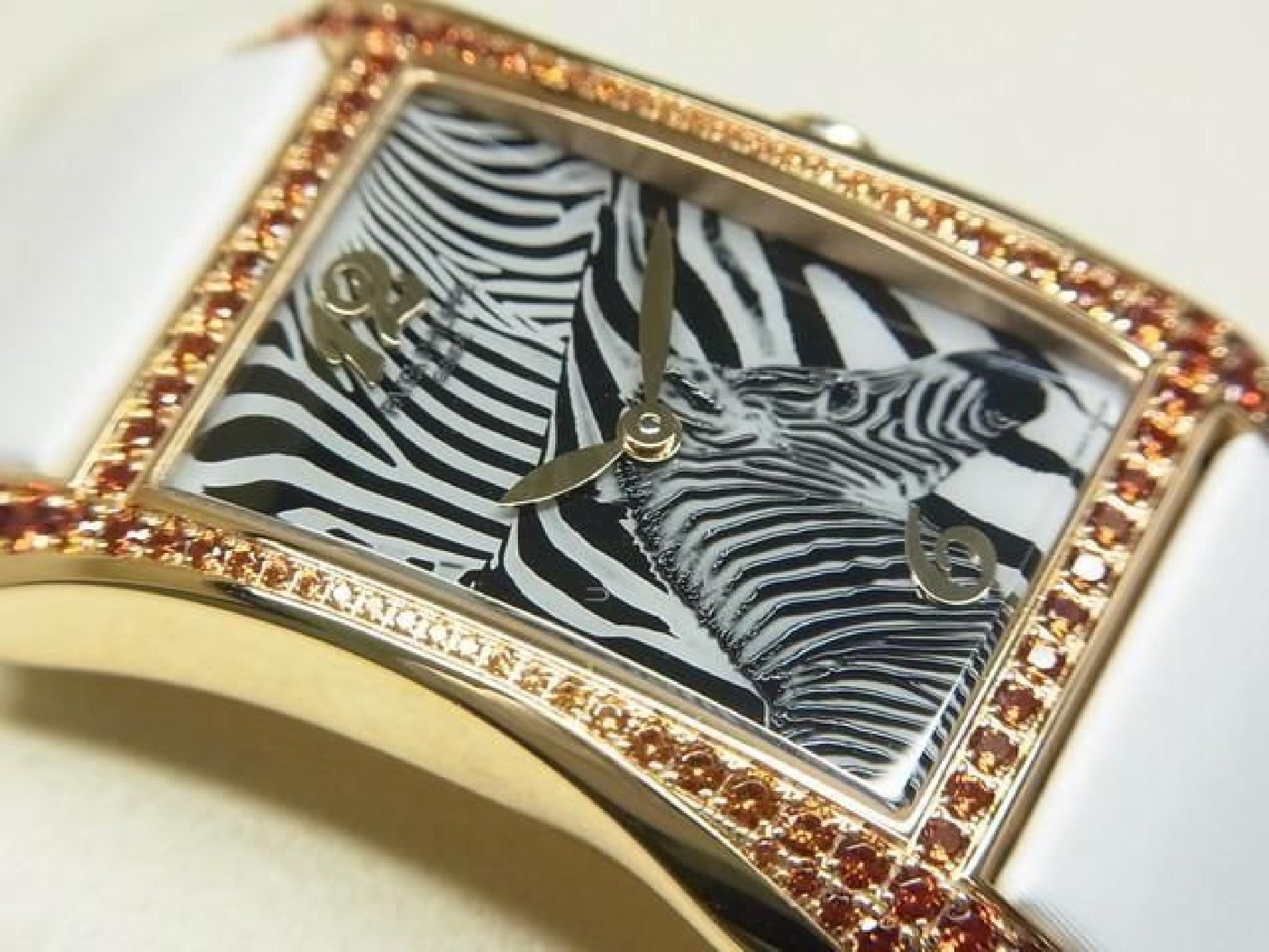 PATEK PHILIPPE Gondolo Serata 18KRG zebramotief 4962/200R-010 heren 190732018 hannari-shop