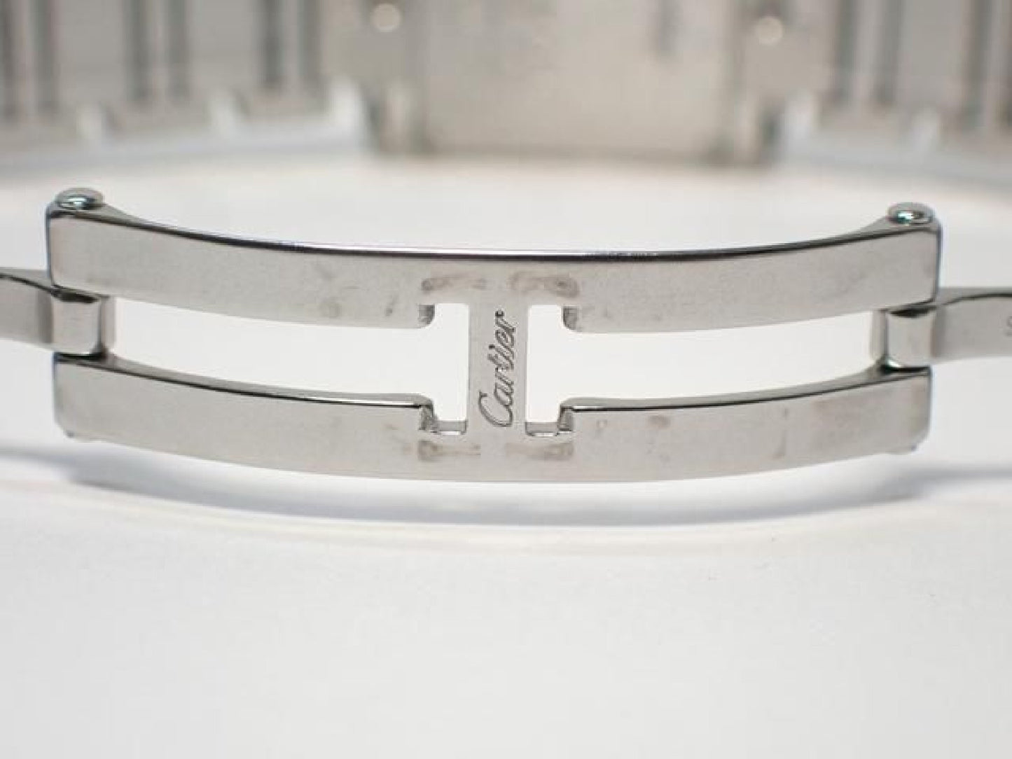CARTIER Tank Francaise silver SM quartz W51008Q3 Womens 190795790 hannari-shop