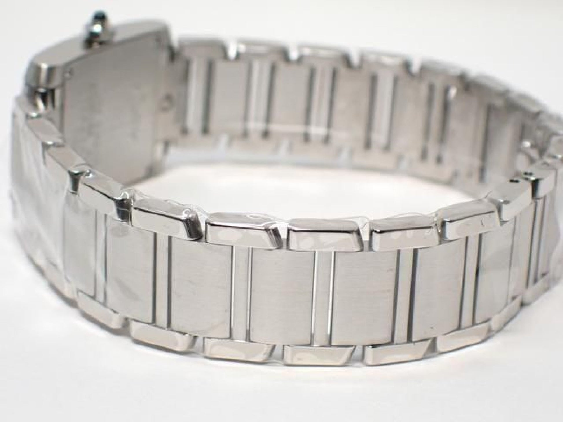 CARTIER Tank Francaise silver SM quartz W51008Q3 Womens 190795790 hannari-shop
