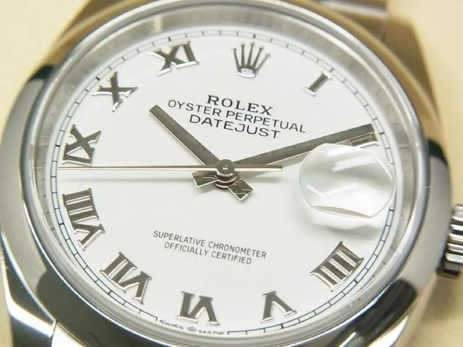ROLEX Datejust 36 chiffres romains blancs 126200 '21 acheté Homme 190821862 hannari-shop