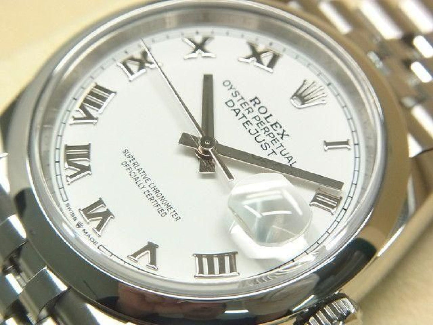 ROLEX Datejust 36 chiffres romains blancs 126200 '21 acheté Homme 190821862 hannari-shop