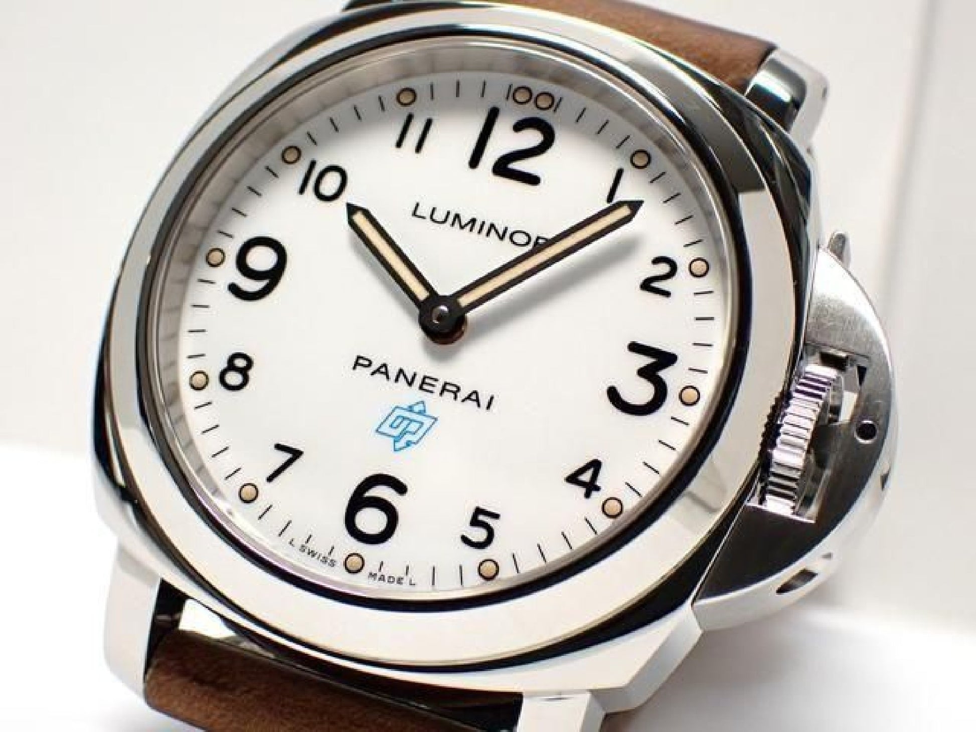 PANERAI Luminor Base logo blanc PAM00630 série R '15 Homme 191235689 hannari-shop