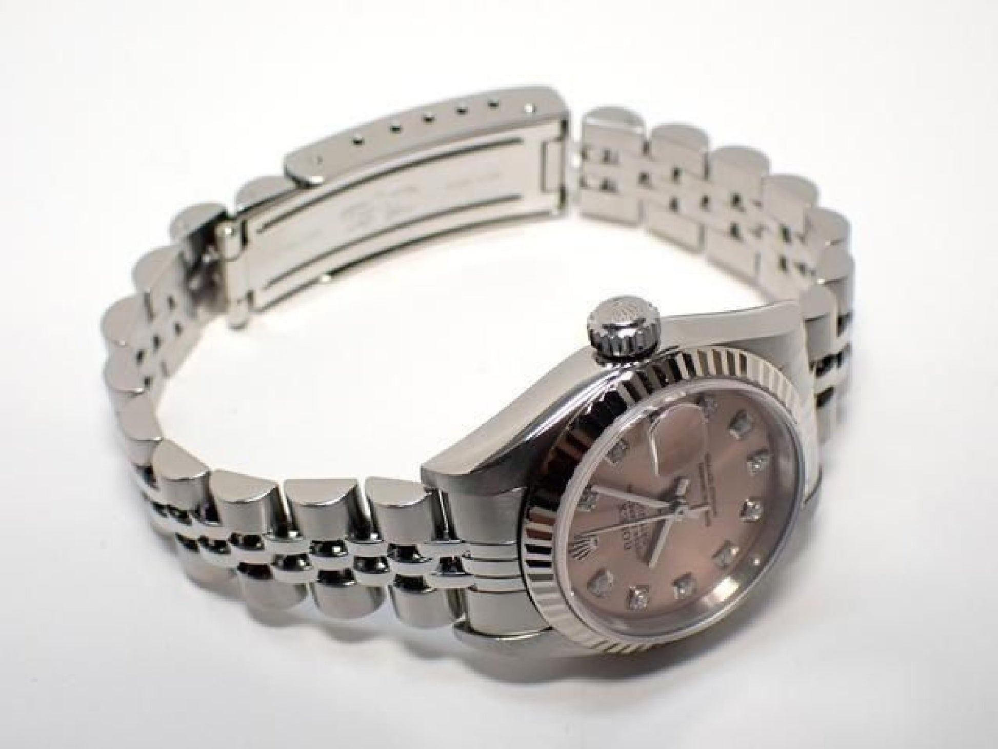 ROLEX Dames Datejust roze 10P diamant 79174G Y-serie Dames 191323140 hannari-shop