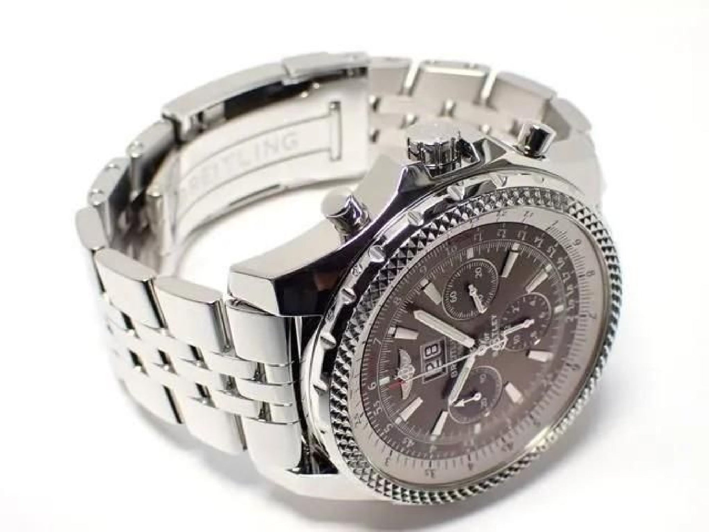 BREITLING Bentley6.75 marron Homme 191345126 hannari-shop