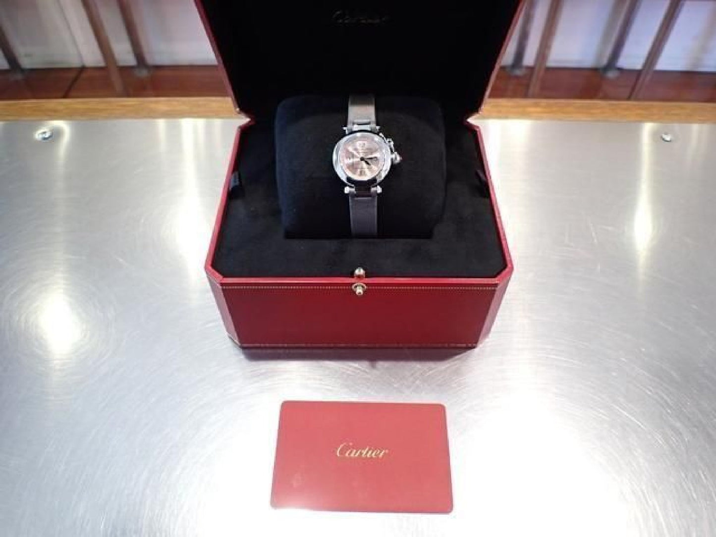 CARTIER Miss Pasha pink quartz W3140026 '19 Dame 191416931 hannari-shop