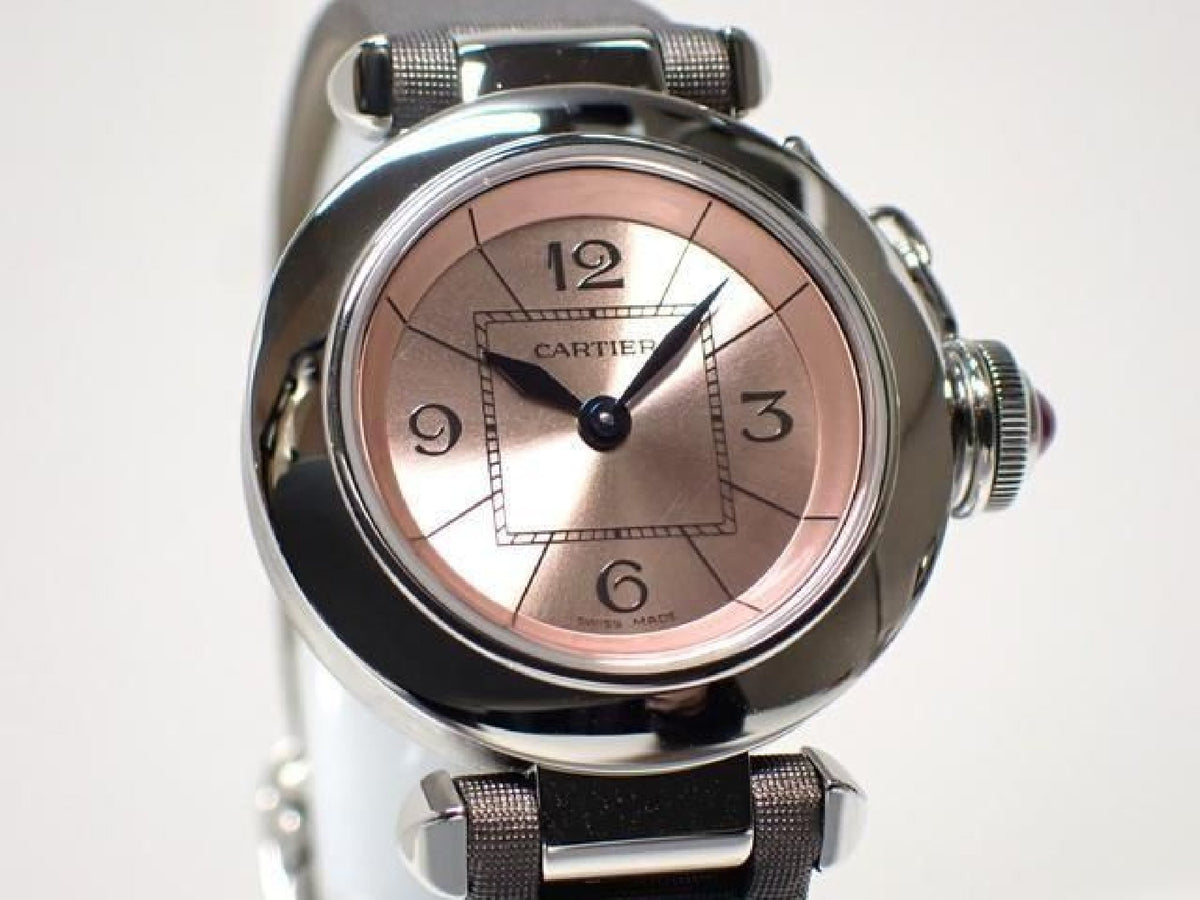 CARTIER Miss Pasha pink quartz W3140026 '19 Dame 191416931 hannari-shop