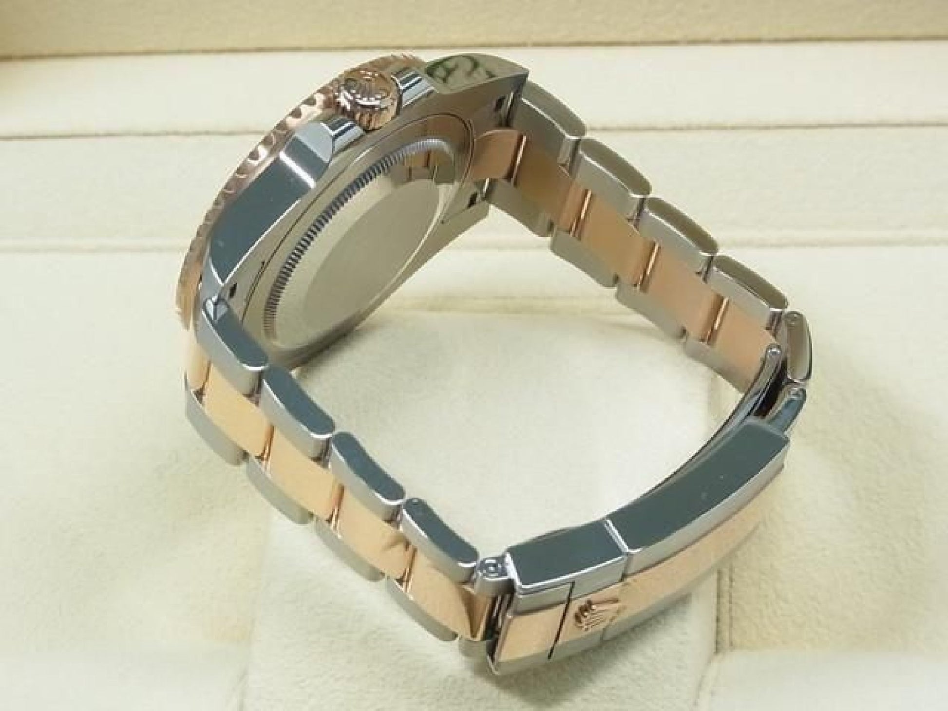ROLEX GMT MasterII SS x Everose Gold 126711CHNR unused Mens 191418422 hannari-shop