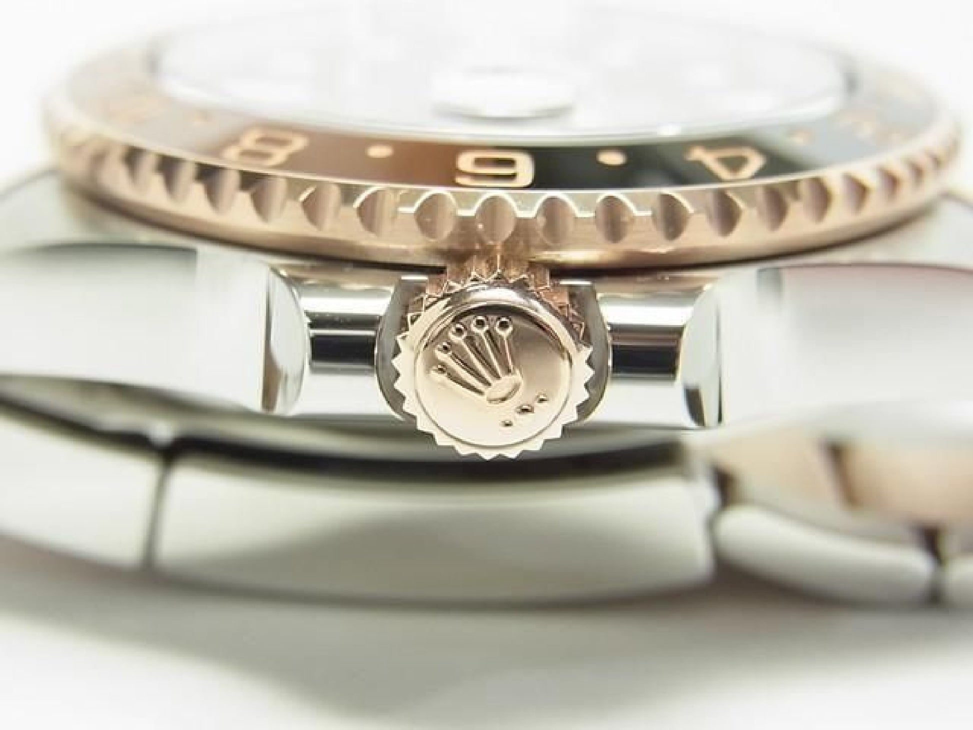 ROLEX GMT MasterII SS x Everose Gold 126711CHNR 25 købt Herre 191431369 hannari-shop