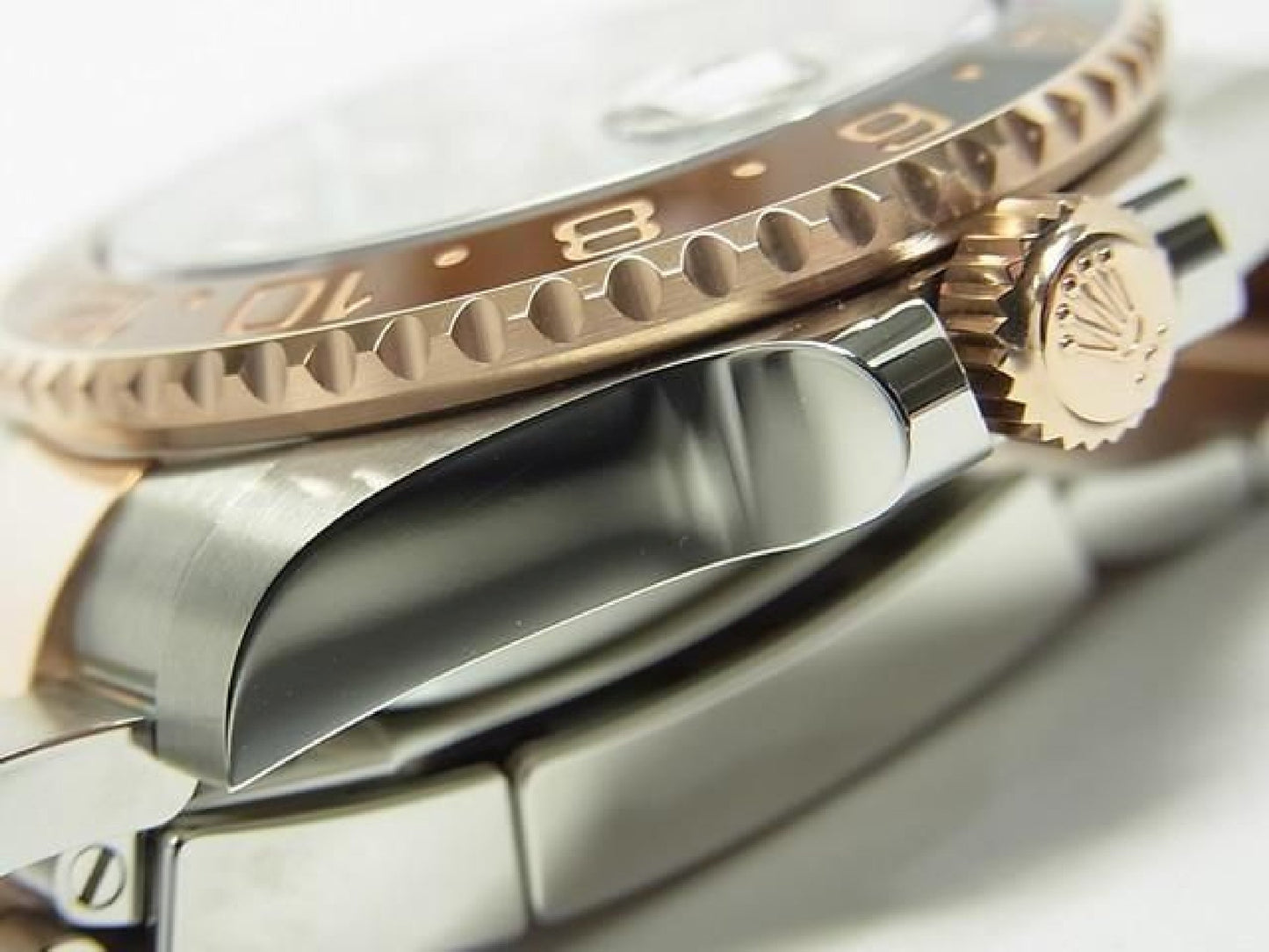 ROLEX GMT MasterII SS x Everose Gold 126711CHNR 25 købt Herre 191431369 hannari-shop