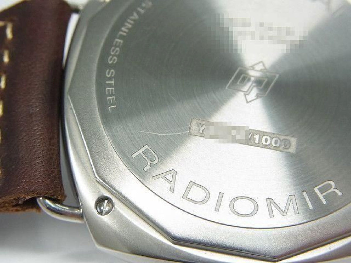 PANERAI Radiomir removed Giorni 45 MM quadrante nero PAM01334 da uomo 191446599 hannari-shop