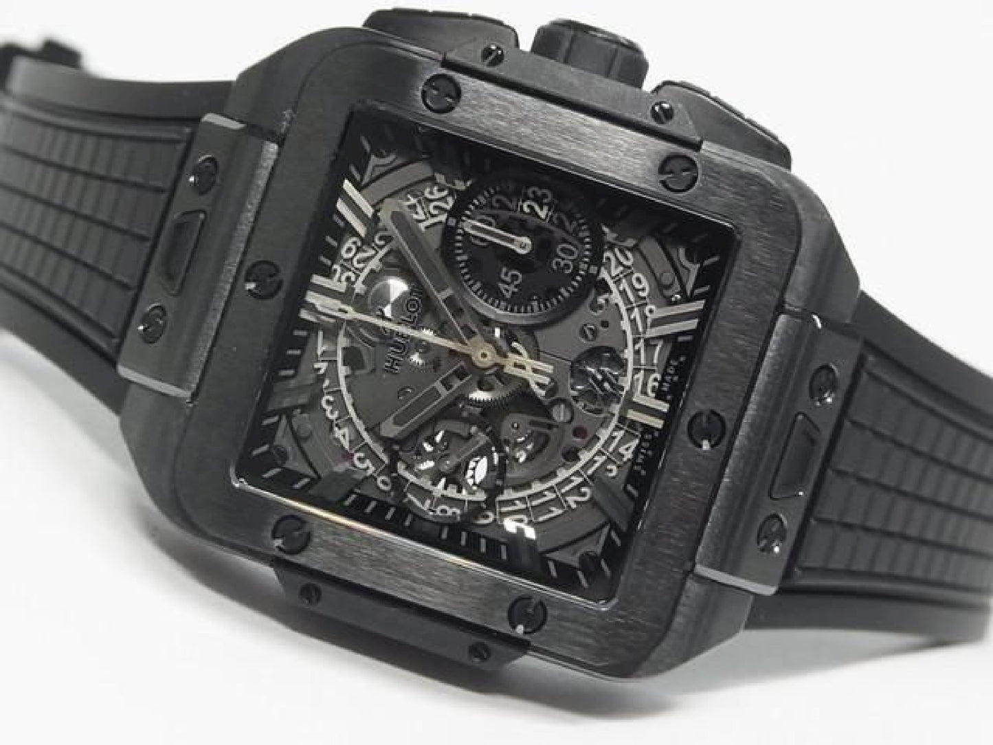 HUBLOT Square Bang Unico ganz schwarz world250 Lot Limited Herren 191479219 hannari-shop