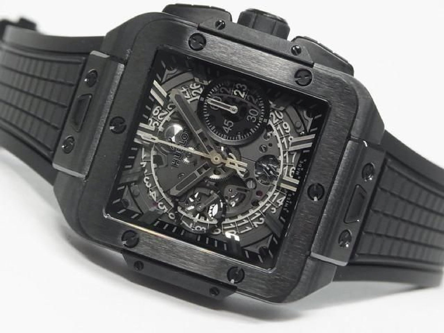 HUBLOT Square Bang Unico helt sort world250 Lot Limited herre 191479219 hannari-shop