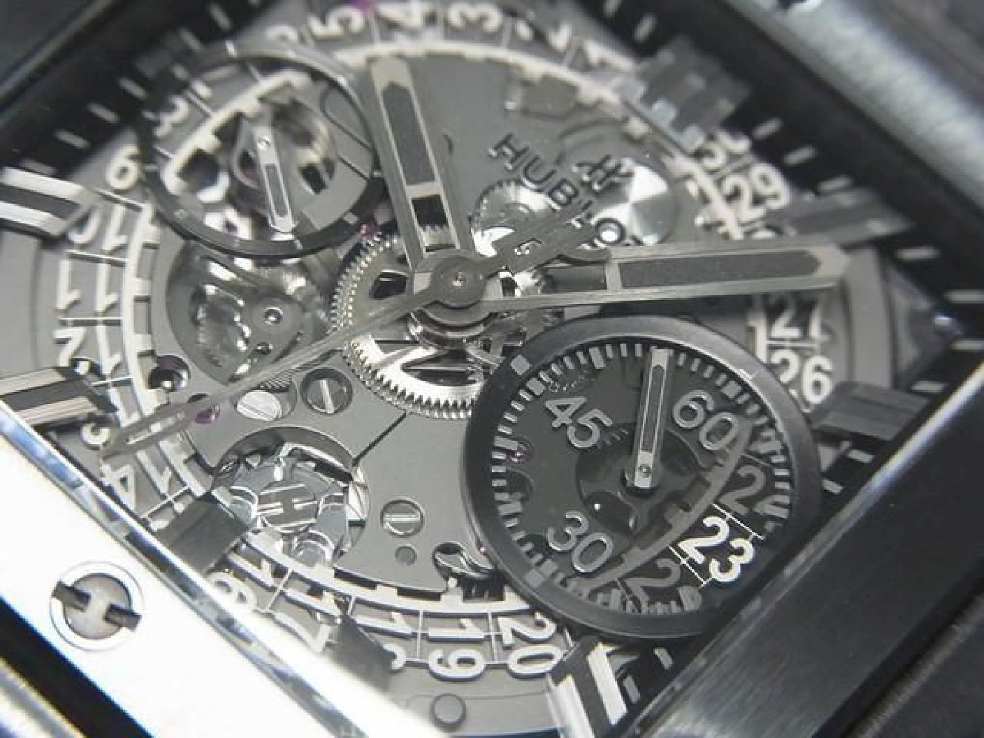 HUBLOT Square Bang Unico ganz schwarz world250 Lot Limited Herren 191479219 hannari-shop