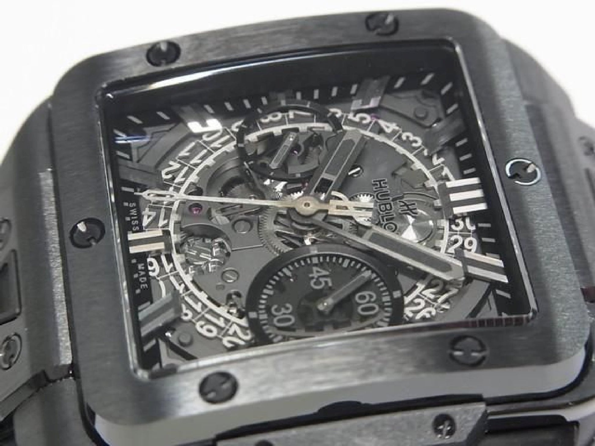 HUBLOT Square Bang Unico ganz schwarz world250 Lot Limited Herren 191479219 hannari-shop
