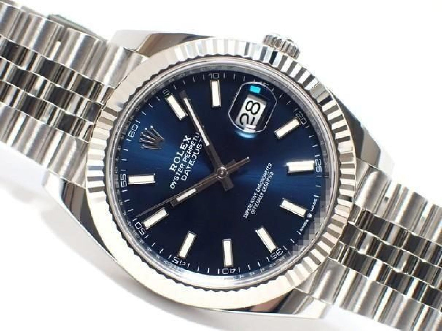 ROLEX Datejust 41 klar blå 126334 Jubilee '23 Herre 191521661 hannari-shop