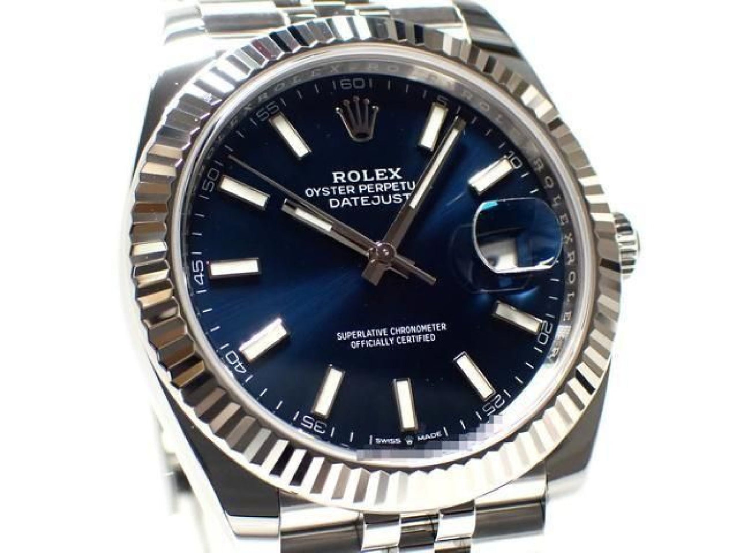 ROLEX Datejust 41 klar blå 126334 Jubilee '23 Herre 191521661 hannari-shop