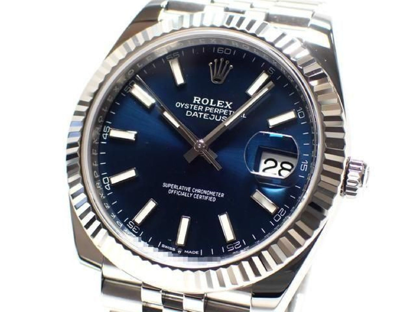 ROLEX Datejust 41 klar blå 126334 Jubilee '23 Herre 191521661 hannari-shop