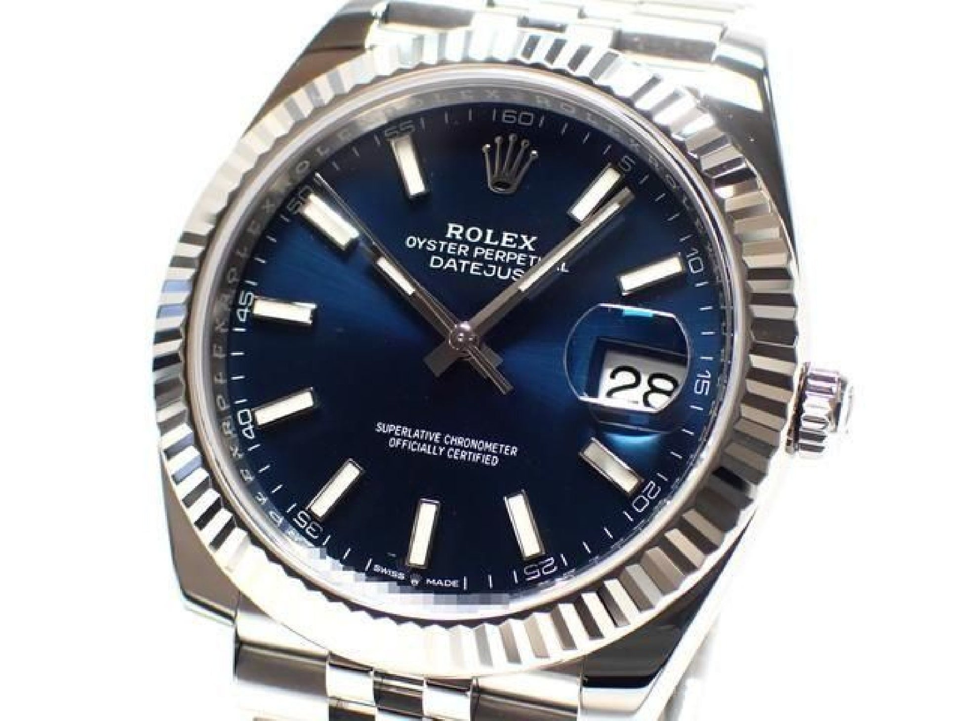 ROLEX Datejust 41 klar blå 126334 Jubilee '23 Herre 191521661 hannari-shop