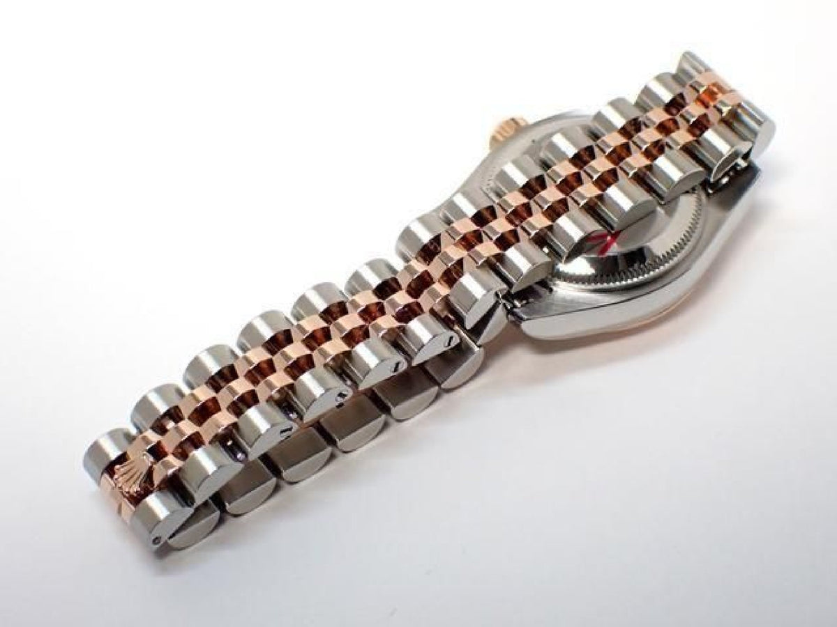 ROLEX Datejust circle Flower VI diamant PG kombination 179171NR '18 Herre 191598911 hannari-shop