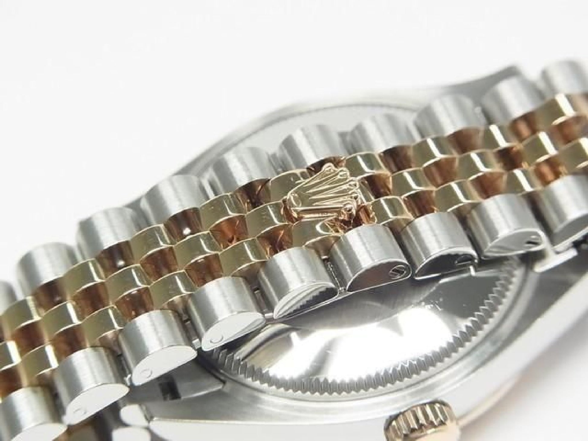 ROLEX Datejust 31 SS x Everose Gold kombination blomster motiv 278271 Herre 191629072 hannari-shop